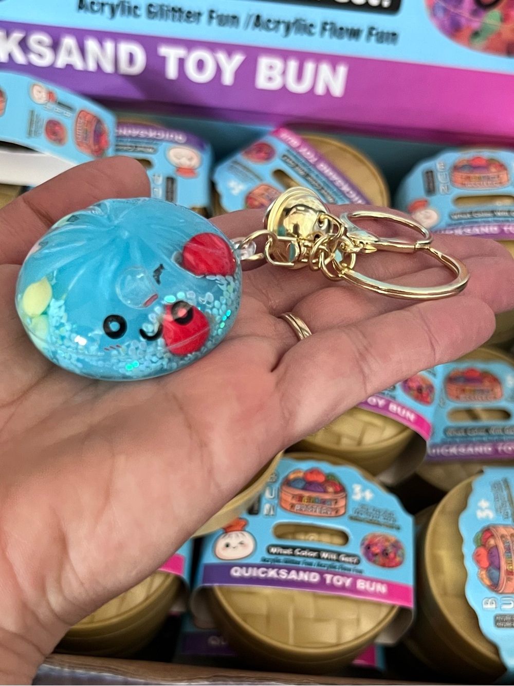 Set of 2 Mystery Color Dumpling Keychains